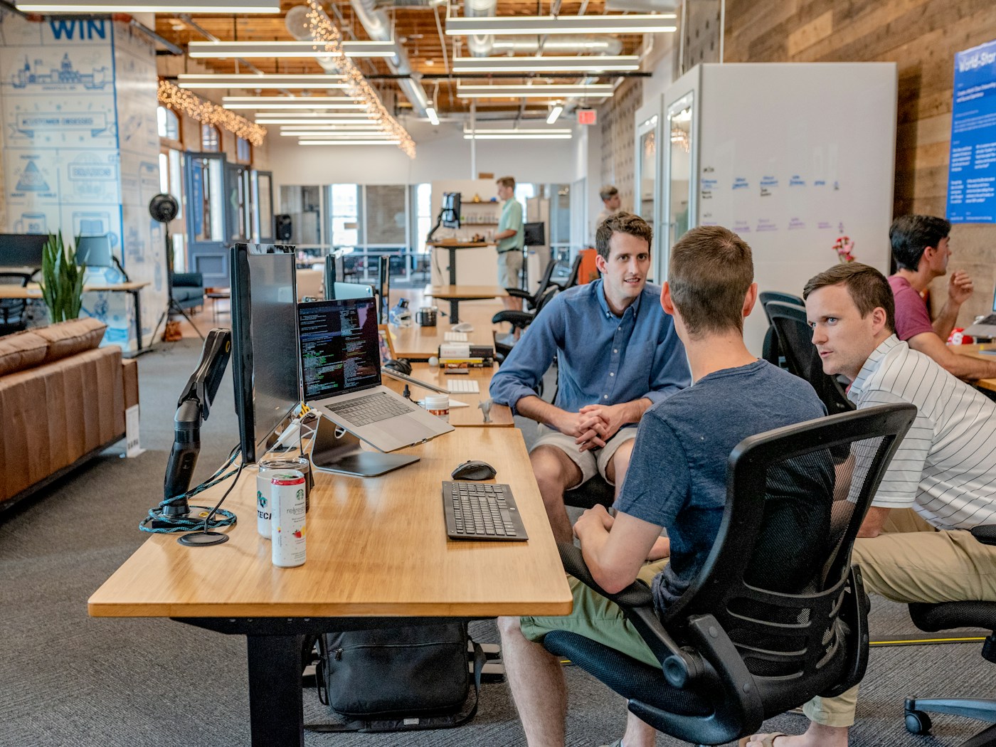 Marketing team planning a brand activation event